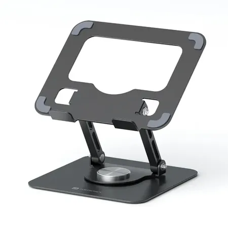 Portronics My Buddy A1 POR 3105 360 Rotating Metal Tablet and Mobile Stand