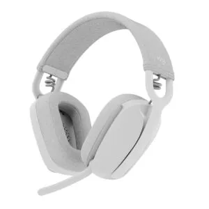 Logitech ZONE VIBE 100 Lightweight Professional Wireless Headphones Off-White