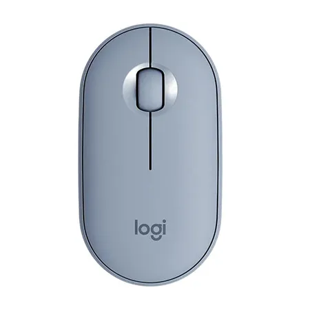 LOGITECH Pebble M350 Wireless+Bluetooth Ambidextrous Gaming Mouse ( Pebble M350 ) ( 1000DPI / 3 Macro Button ) ( Lavendrer )
