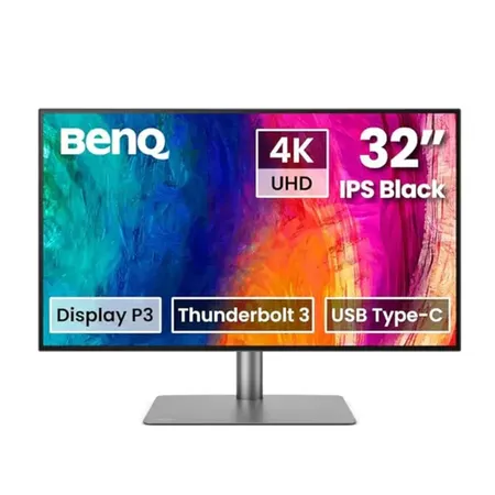 BenQ PD3225U 32" 4K UHD IPS Black Professional Monitor with Thunderbolt 3
