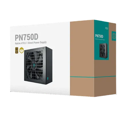 DEEPCOOL Gamer Storm PN750D 750W 80+ Gold Non Modular ATX 3.1 Power Supply