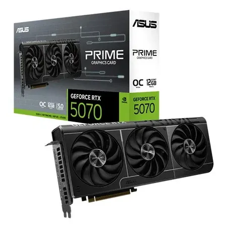 ASUS Prime RTX 5070 OC Edition 12GB GDDR7 Graphics Card PRIME-RTX5070-O12G