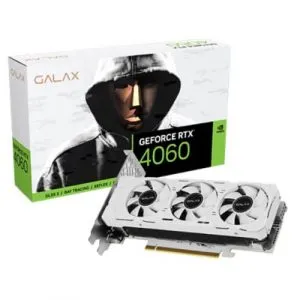 Galax RTX 4060 LP White 8GB Gaming Graphics Card