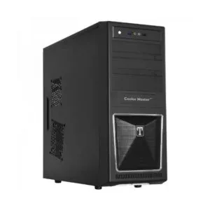 Cooler Master ELITE 310C ATX Mid Tower Cabinet with 120mm Fan and USB 3.0 Ports - Black