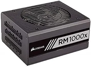 Corsair RM1000x 1000 W 80+ Gold Certified Modular Power Supply Unit - Black