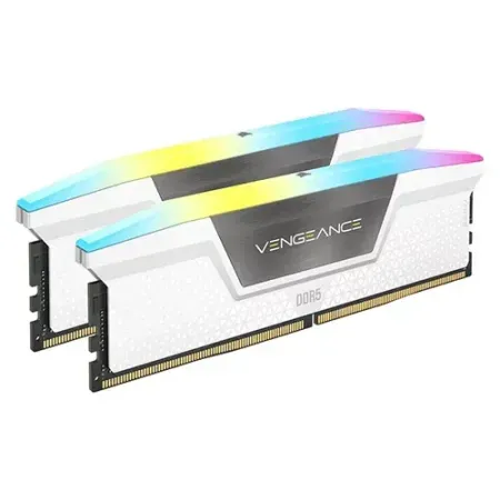 Corsair Vengeance RGB DDR5 32GB (2 x 16GB) DDR5 6000 White (CMH32GX5M2E6000Z36W)
