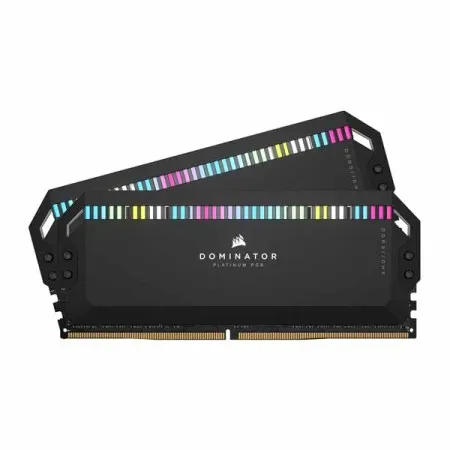 Corsair DOMINATOR PLATINUM RGB 64GB (32GB x 2) DDR5 DRAM 6000Mhz CL30 AMD EXPO & Intel XMP Memory (RAM) Black