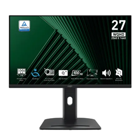 MSI Pro MP275QPG 27 Inch, QHD(2560x1440), 100Hz, I...