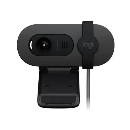 Logitech Brio 100 Full Hd Webcam (Graphite) (960-001587)