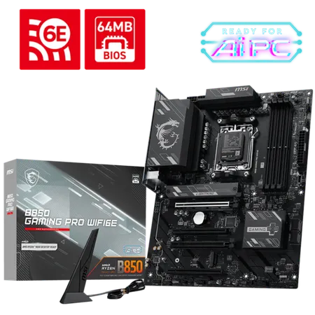 MSI B850 Gaming Pro Wifi6E DDR5 AMD Motherboard