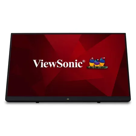 ViewSonic TD2230 55.88Cm (22") FHD10-PointTouch Portable Monitor |7H Scratch Resistant | Adjustable Stand | Dual Speaker | Eye Care | Comfort Viewing, Frameless HDMI | DP | VGA | USB 3.2