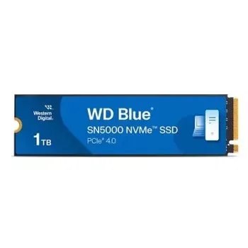 WD Blue SN5000 1TB PCIe Gen4 NVMe M.2 Internal SSD (WDS100T4B0E)