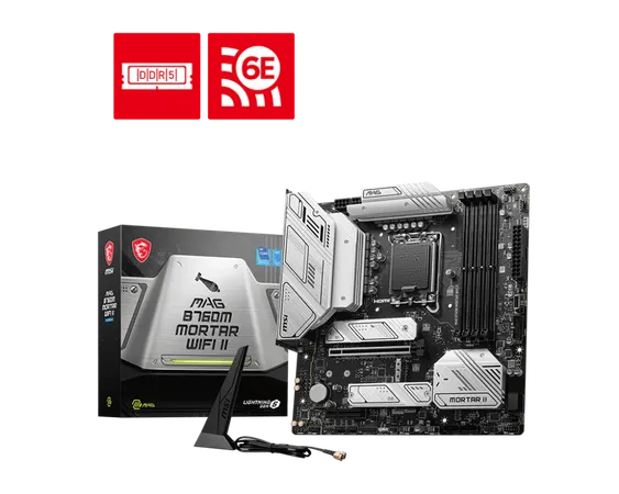 MSI MAG B760M Mortar Wifi II Motherboard