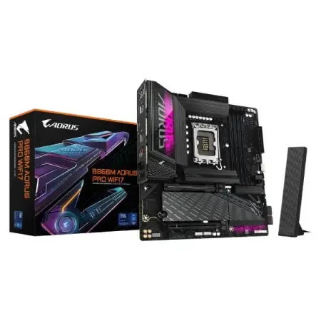 Gigabyte B860M AORUS PRO WIFI7 Intel DDR5 LGA1851 Socket Motherboard Support Intel Core Ultra 200 Series