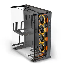 Ant Esports CYPHER K9 Black Mid-Tower ATX Open-Frame Computer Case