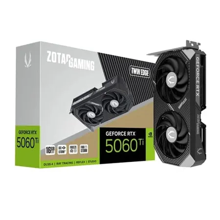 ZOTAC Gaming RTX 5060 Ti Twin Edge 16GB GDDR7 Graphics Card