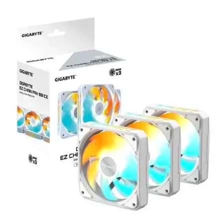 Gigabyte EZ CHAIN RVS FAN 120 ICE (GP-GBT EZRVSFAN1203 ICE)