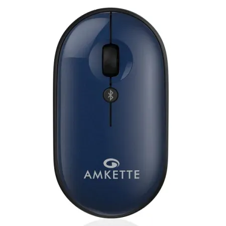 Amkette HushPro Byte Bluetooth Mouse (Blue)