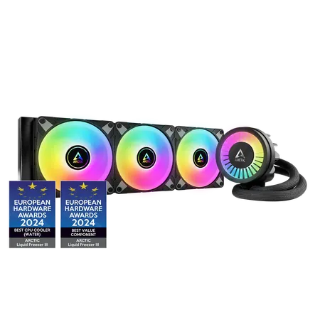 Arctic Liquid Freezer III 360 A-RGB Black CPU Water Cooler (ACFRE00144A)