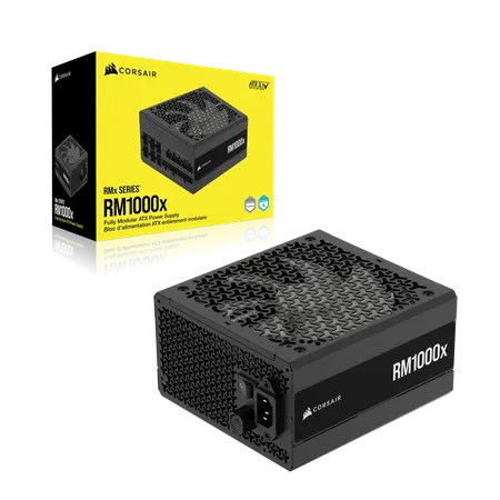 Corsair RM1000x Gold ATX 3.1 1000W Fully Modular Power Supply CP-9020271-IN