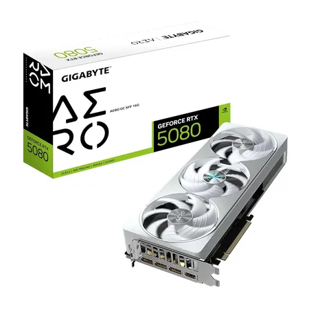 GIGABYTE GV-N5080AERO OC-16GD GEFORCE RTX 5080 AERO OC 16GB GRAPHIC CARD