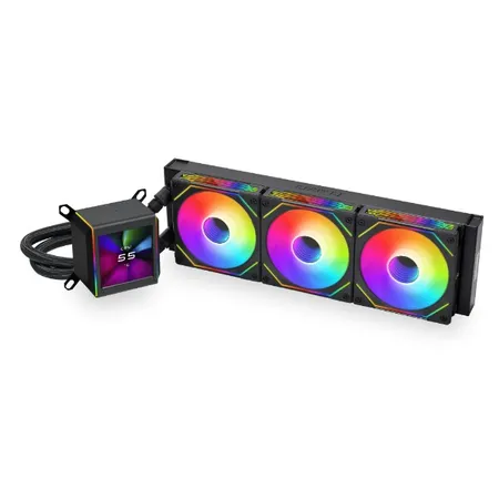 Lian Li Galahad II LCD SL-INF ARGB 360mm CPU Liquid Cooler Black (G89.GA2ALCD36INB.IN)