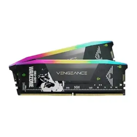 Corsair Vengeance RGB Grey 32GB (16GBx2) 6000MHz CL30 DDR5 RAM, Call Of Duty Warzone