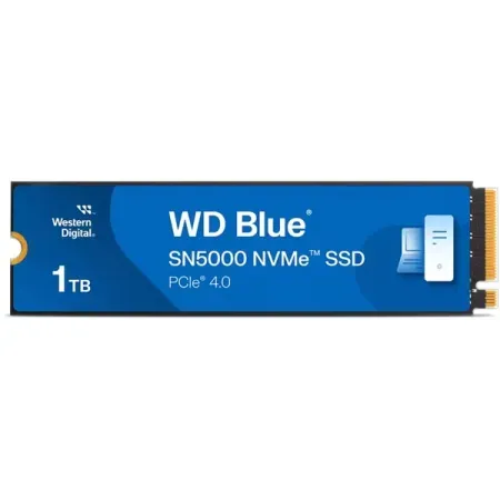 WD Blue SN5000 1TB PCIe Gen4 NVMe M.2 Internal SSD (WDS100T4B0E)