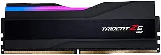 G.Skill Trident Z5 RGB Intel XMP/AMD EXPO 16GB (1 * 16GB) DDR5 6000 MHz CL36-36-36-96 1.35V Desktop Memory RAM -F5-6000J3636F16GX1-TZ5RK