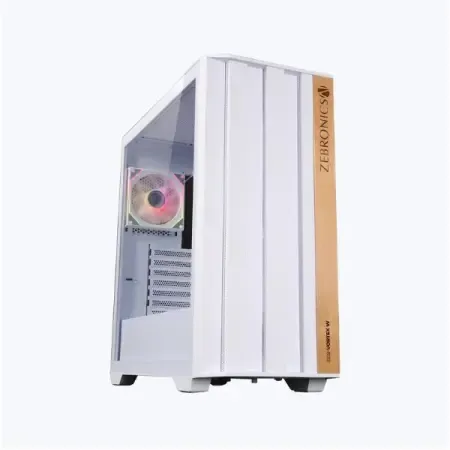 Zebronics Vortex Mini Tower Cabinet (White)
