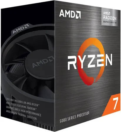 AMD Ryzen 7 5700G 3.8 GHz Upto 4.6 GHz AM4 Socket 8 Cores 16 Threads 4 kB L2 16 kB L3 Desktop Processor