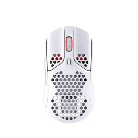HYPERX Pulsefire Haste Wireless Ambidextrous Gaming Mouse ( 4P5D8AA ) ( 16000DPI / 6 Macro Buttons ) ( White )