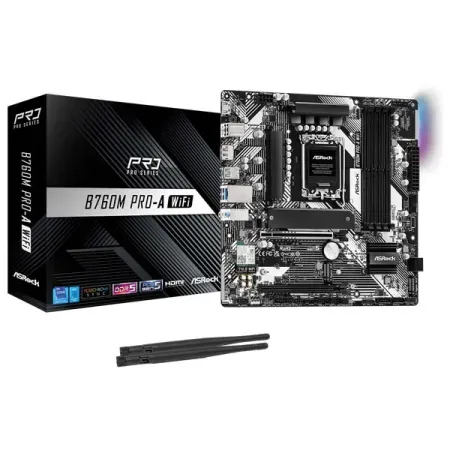 ASROCK B760M Pro-A WiFi DDR5 Intel Motherboard