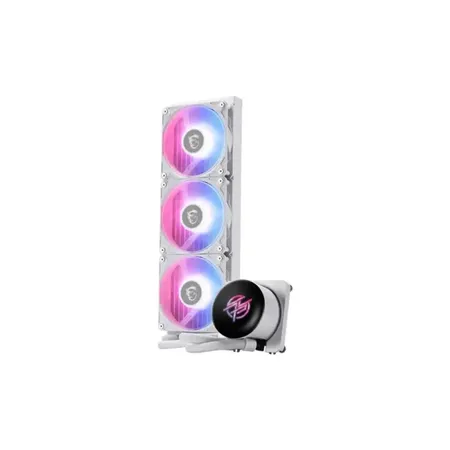 MSI MPG Coreliquid P13 ARGB 360mm CPU Liquid Cooler ( White ) ( With LCD Display )