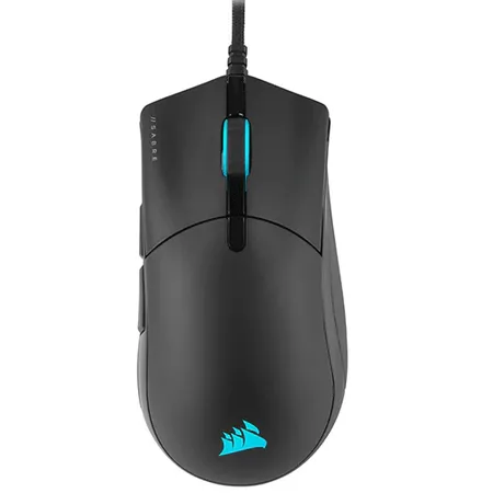 CORSAIR SABRE Pro Ultra Light Wired Ergonomic FPS / MOBA Gaming Mouse ( 18000DPI / 6 macro Buttons ) ( Black )