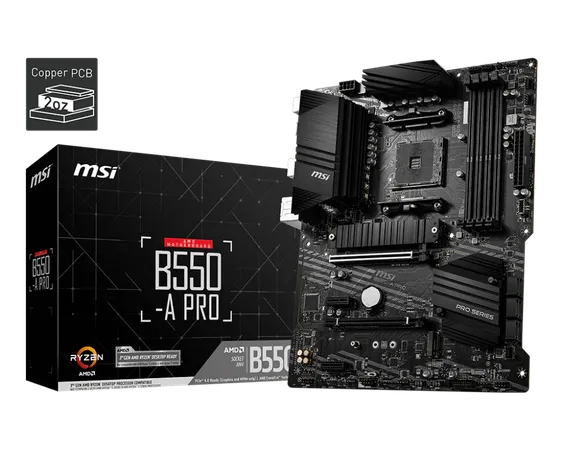 MSI B550-A PRO AMD AM4 MOTHERBOARD
