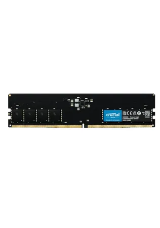 Crucial RAM 16GB (1 X 16GB) DDR5 4800MHz CL40 SODIMM Laptop Memory (CT16G48C40S5,Black)
