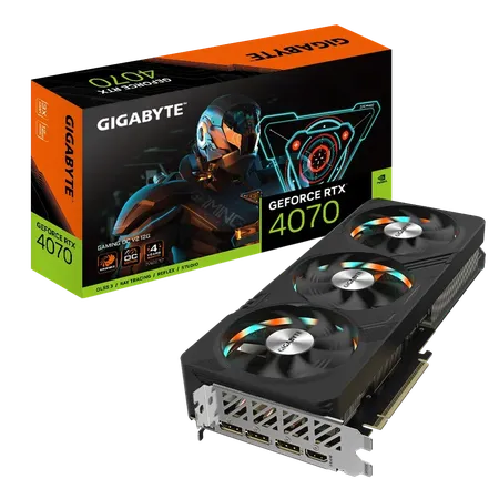 Gigabyte GeForce RTX­­ 4070 GAMING OC 12G 12GB GDDR6X Graphic Card GV-N4070GAMING OC-12GD