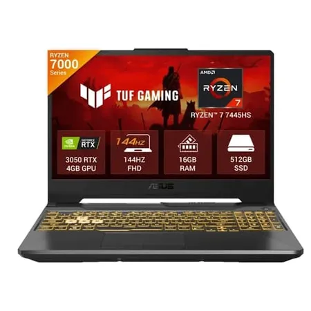 Asus TUF Gaming A15 FA506NCG-HN200WS Laptop (AMD Ryzen 7 7445HS/RTX 3050 4GB GDDR6)