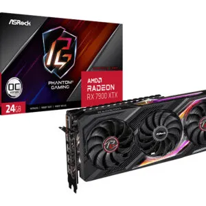 ASRock AMD RadeonÂ™ Rx 7900 XTX Pci_E_X16 Gddr6 Phantom Gaming 24Gb Oc