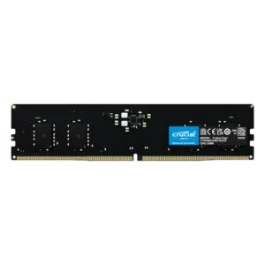 Crucial 8GB (8GB x 1) DDR5 4800Mhz Desktop RAM Black