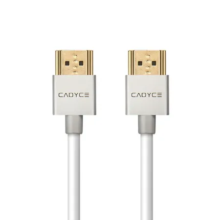 Cadyce CA-HDCAB2 High Speed 4K HDMI Cable with Ethernet 2M - White