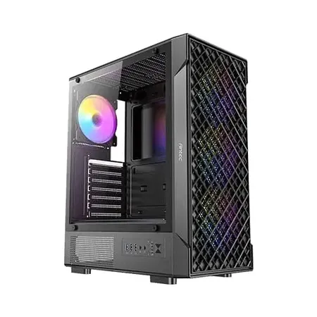 Antec VX320 ARGB ATX Mid Tower Cabinet (VX320-ARGB-BLACK)