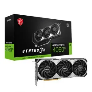 MSI GeForce RTX 4060 Ti VENTUS 2X BLACK 8G Graphic Card