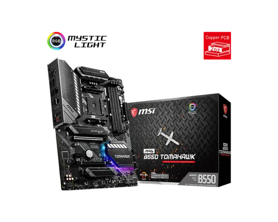 MSI MAG B550 TOMAHAWK AMD AM4 MOTHERBOARD