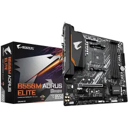 GIGABYTE B550M AORUS ELITE AX WiFi Ultra Durable AMD AM4 Micro ATX DDR4 Motherboard