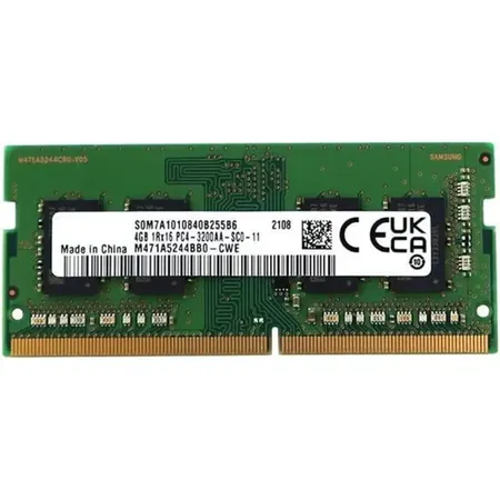 Samsung 4GB DDR4 RAM 3200MHz CL22 260-Pin SODIMM Laptop Memory