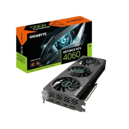 Gigabyte GeForce RTX 4060 EAGLE OC ICE 8GB Graphics Card