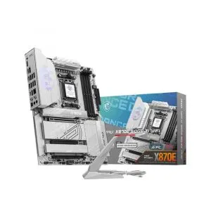 MSI MPG X870E Edge TI WiFi DDR5 AMD AM5 ATX WiFi 7 PCIe 5.0 Gaming Motherboard
