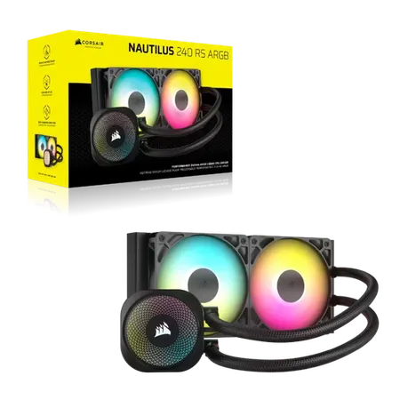 CORSAIR NAUTILUS 240 ARGB, 240MM RADIATOR, LIQUID CPU COOLER CW-9060092-WW